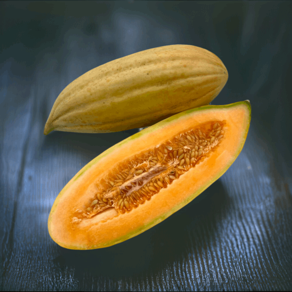 Banana Melon, Cantaloupe. 25 seeds