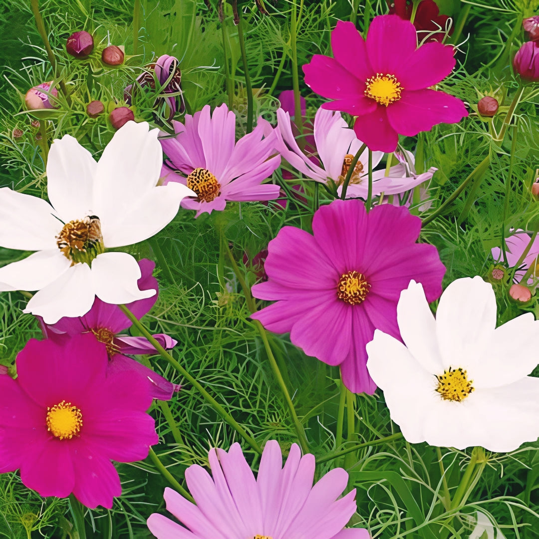 Cosmos - Tall Mixed Colors -200 seeds.